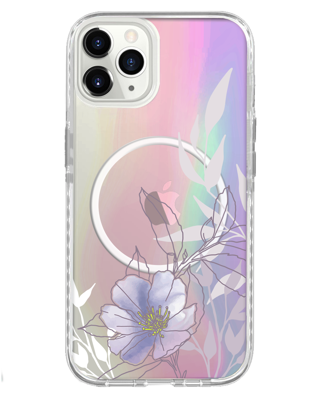 iPhone Rearguard Holo - Purple Lily
