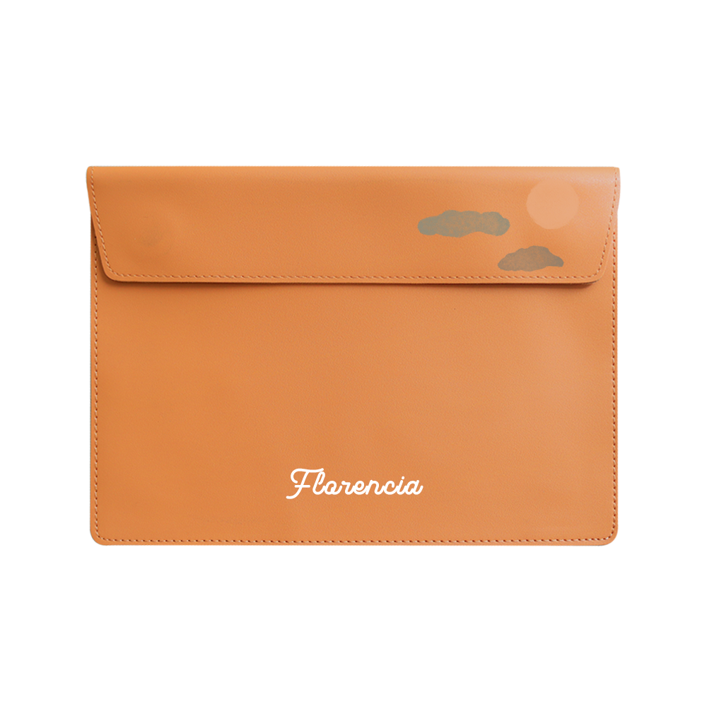 Vegan Leather Sleeve - Positive Vibes
