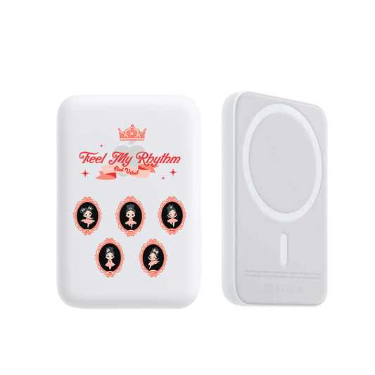 Magnetic Wireless Powerbank - Red Velvet Feel My Rythm
