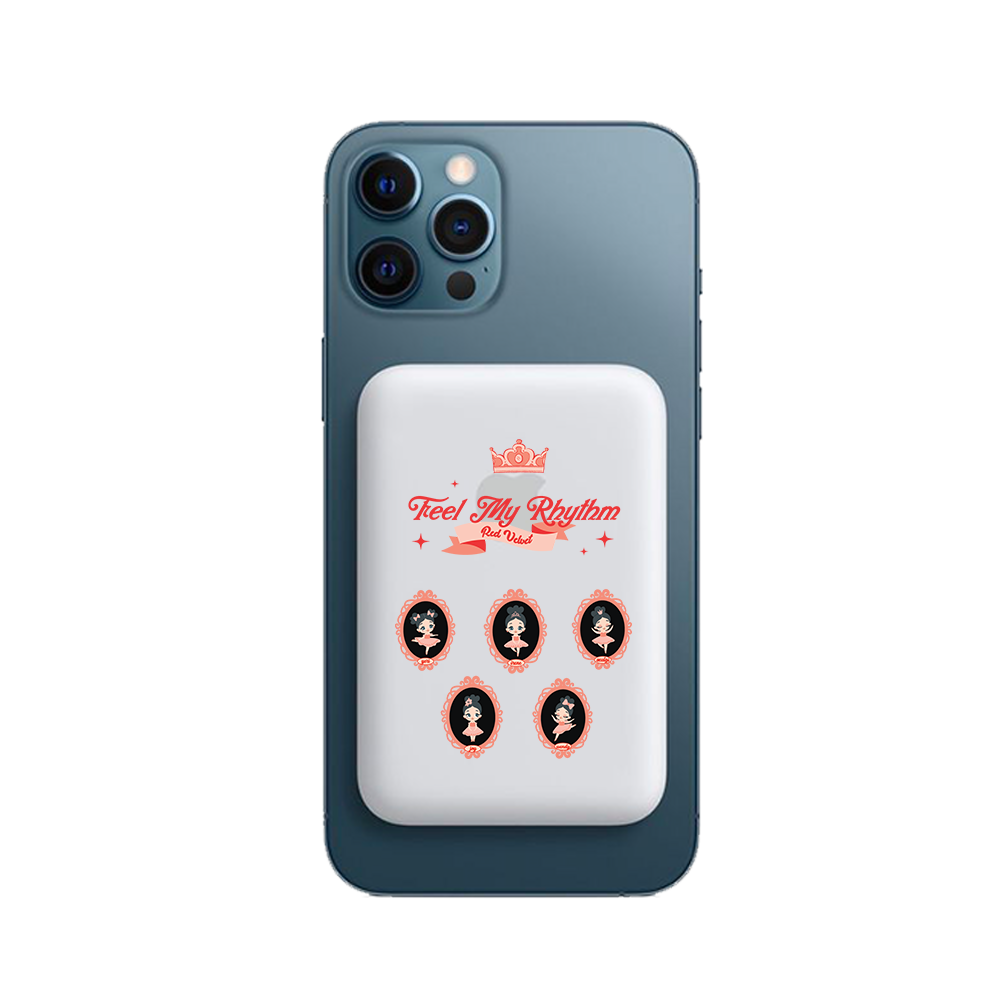 Magnetic Wireless Powerbank - Red Velvet Feel My Rythm