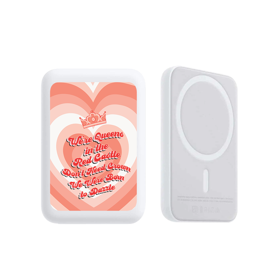 Magnetic Wireless Powerbank - Red Velvet Luv