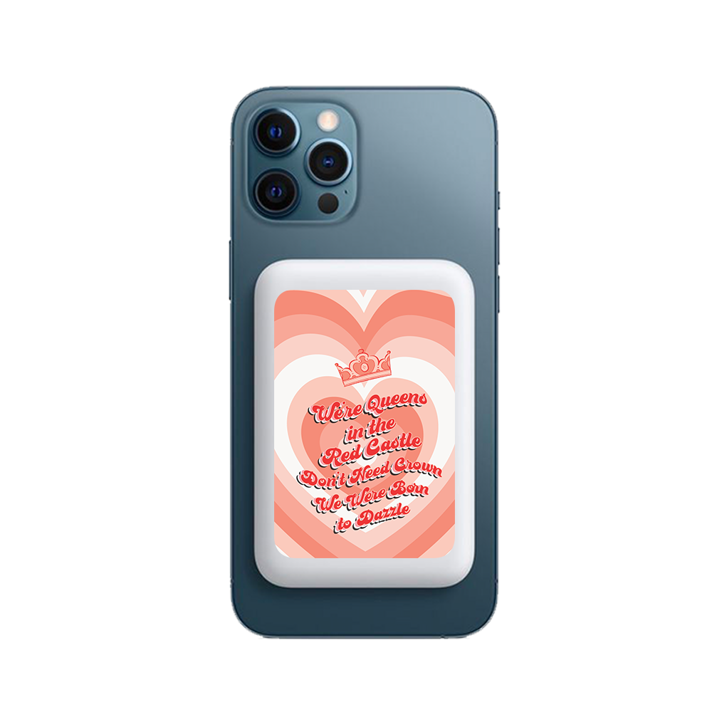 Magnetic Wireless Powerbank - Red Velvet Luv