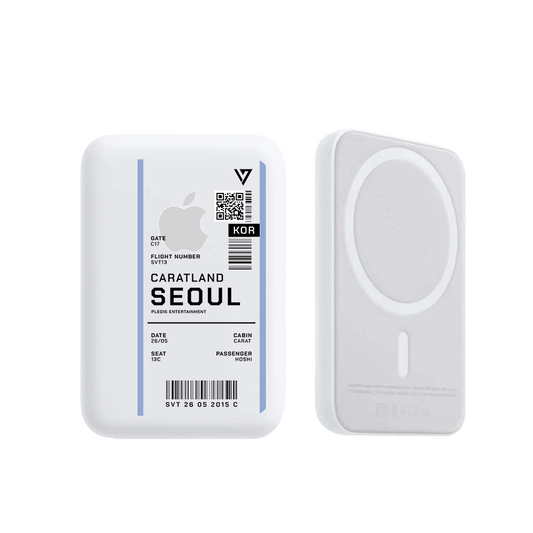 Magnetic Wireless Powerbank - Seventeen Caratland Ticket