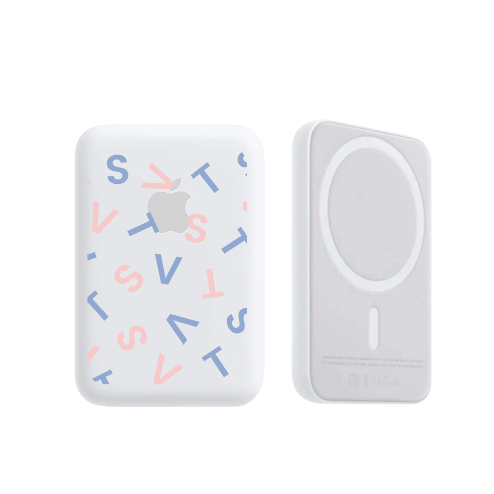 Magnetic Wireless Powerbank - Seventeen Monogram