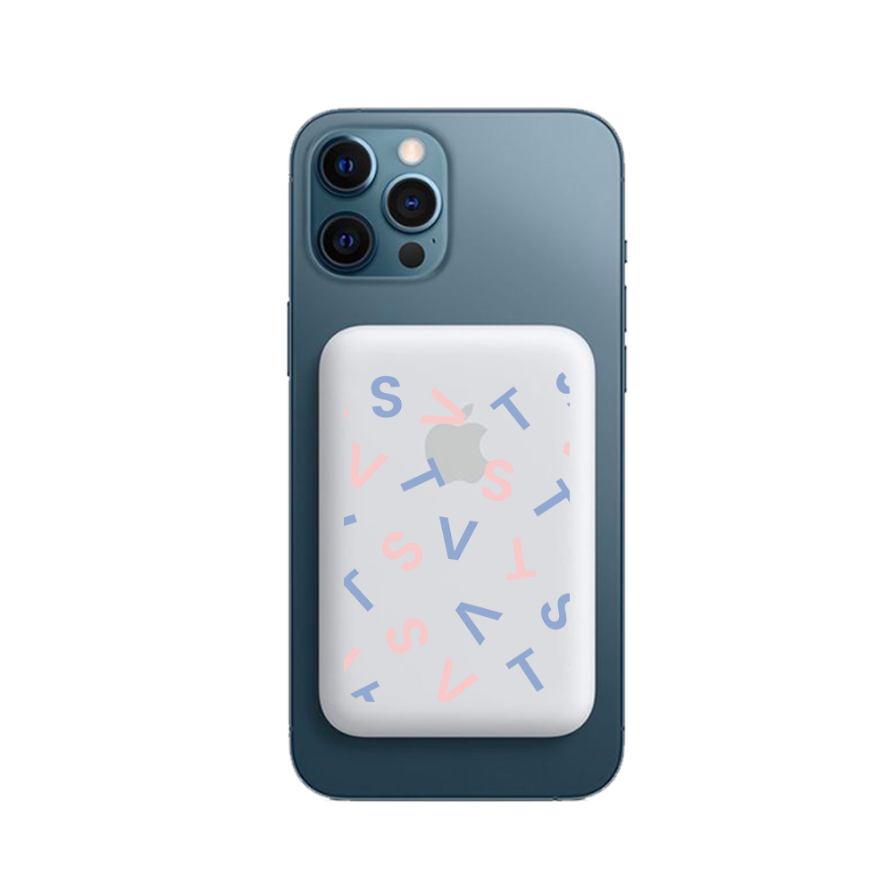 Magnetic Wireless Powerbank - Seventeen Monogram