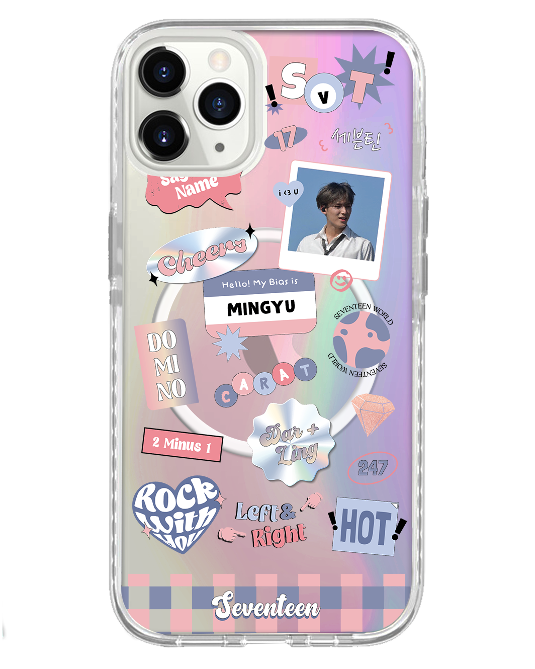 iPhone Rearguard Holo - Seventeen World