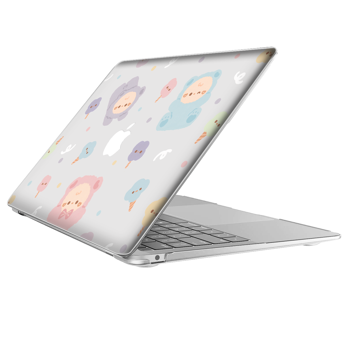 MacBook Snap Case - Cotton Teddy