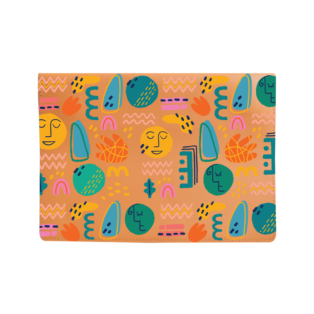 Vegan Leather Sleeve - Silent Art