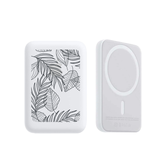 Magnetic Wireless Powerbank - Sketchy Tropical 2.0
