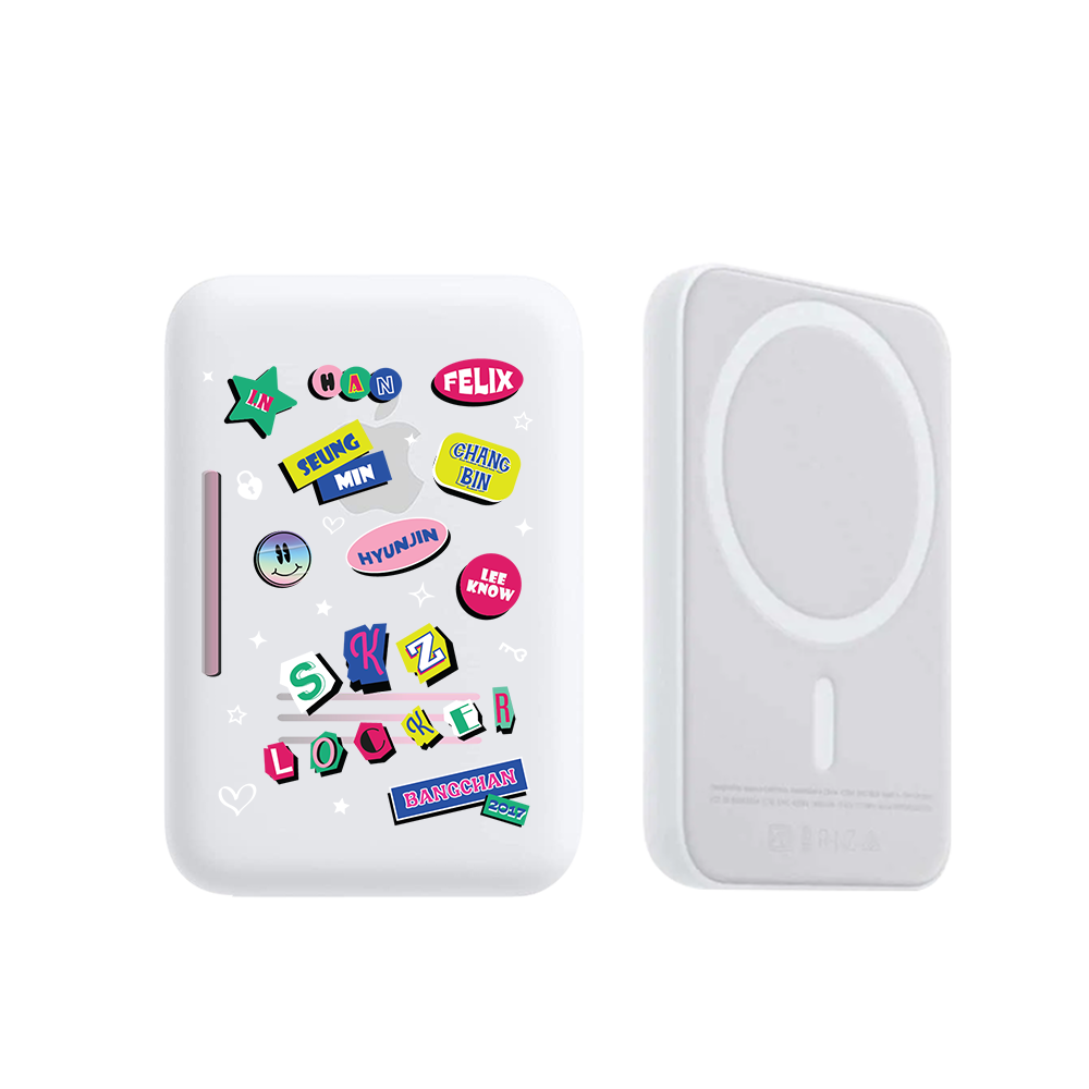Magnetic Wireless Powerbank - Stray Kids Locker