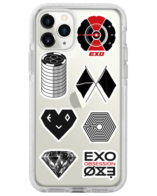 iPhone Rearguard Bumper - EXO Sticker Pack