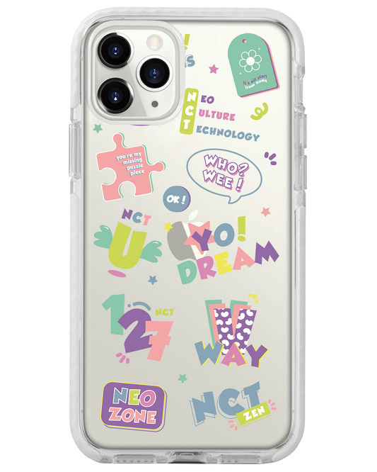 iPhone Rearguard Bumper - NCT Sticker Pack