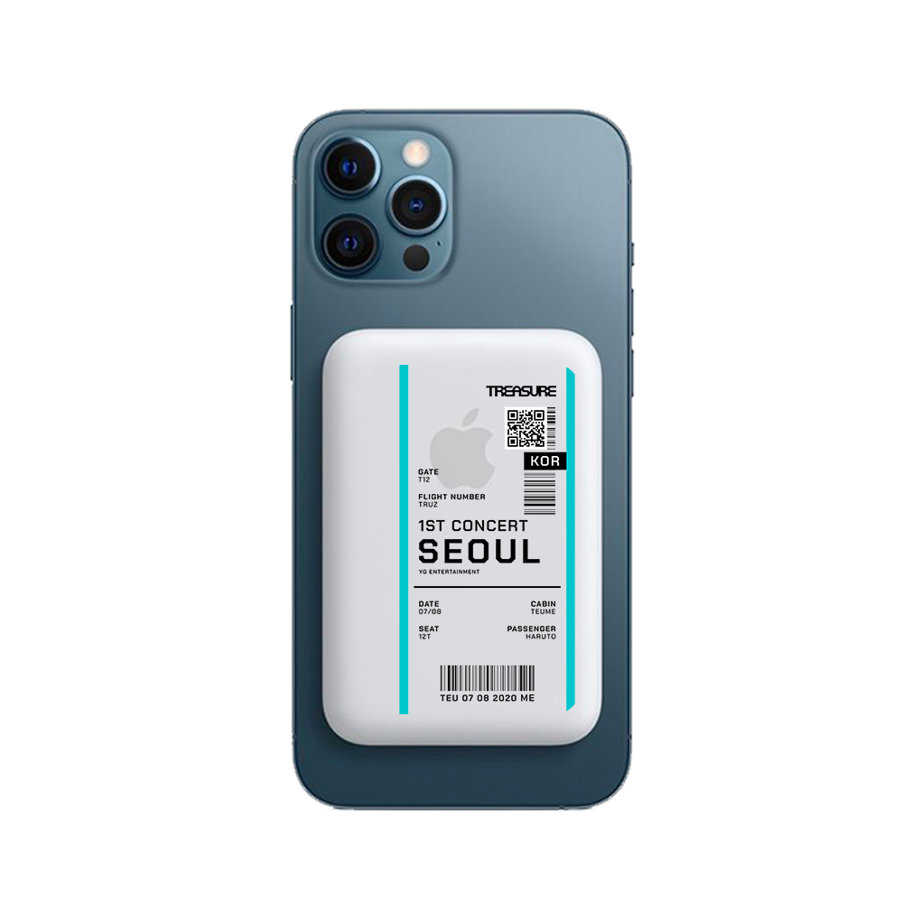 Magnetic Wireless Powerbank - Treasure 1st Concert Ticket