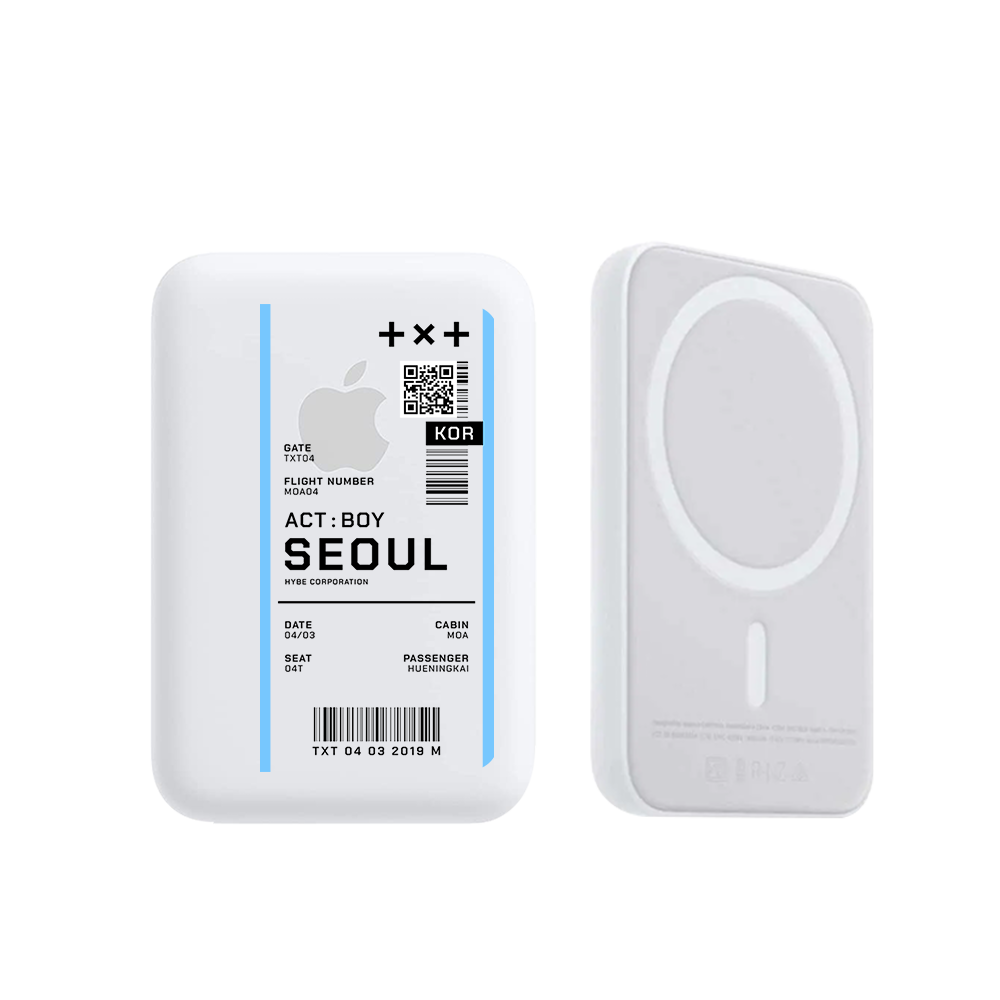 Magnetic Wireless Powerbank - TXT Act Boy Ticket