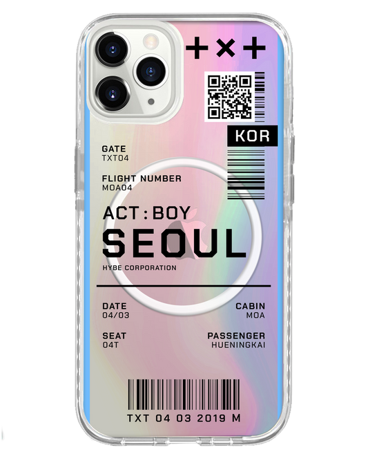iPhone Rearguard Holo - TXT Act Boy Ticket
