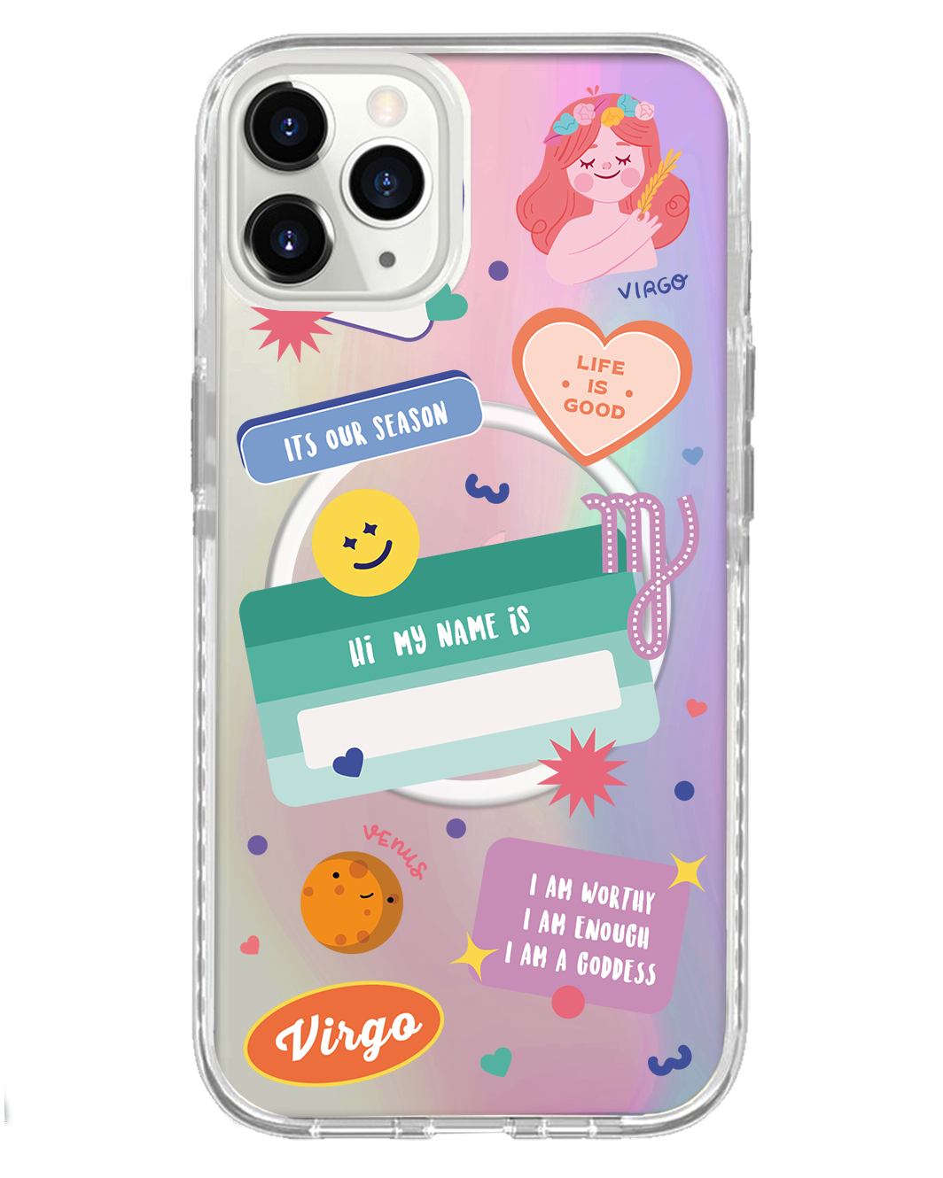 iPhone Rearguard Holo - Virgo