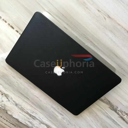 Leather MacBook Case - Black
