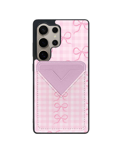 Android Avant Wallet Case - Coquette Triple Bow