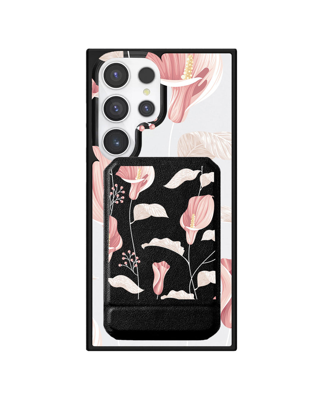 Android Magnetic Multifold Wallet - Easter Lily