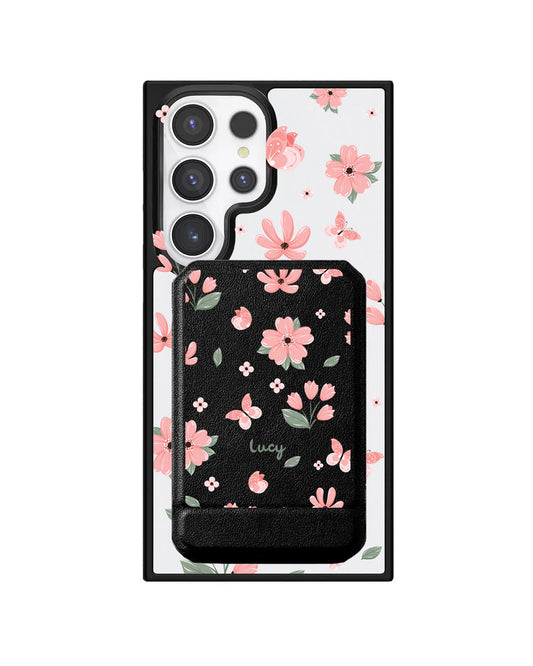 Android Magnetic Multifold Wallet - Pink Delight