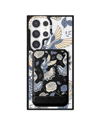 Android Magnetic Multifold Wallet - Bird & Paradise 6.0