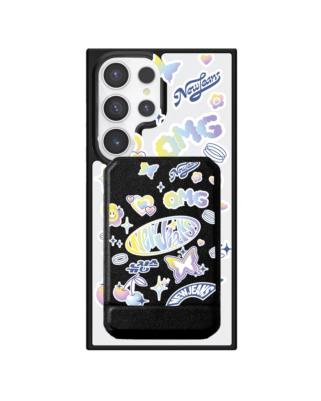 Android Magnetic Multifold Wallet - NewJeans OMG 1.0