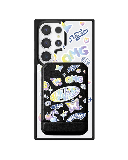 Android Magnetic Multifold Wallet - NewJeans OMG 1.0