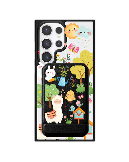 Android Magnetic Multifold Wallet - Spring