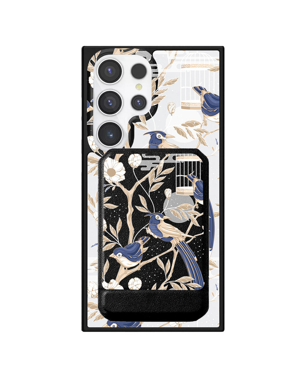 Android Magnetic Multifold Wallet - Lovebird 1.0
