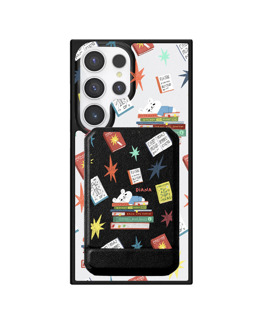 Android Magnetic Multifold Wallet - Let Me Sleep