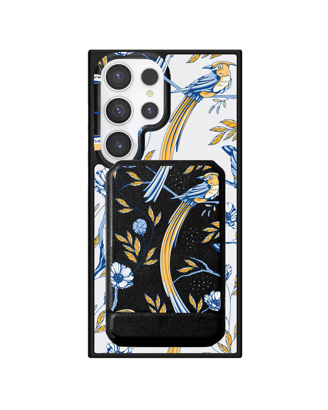 Android Magnetic Multifold Wallet - Lovebird 7.0