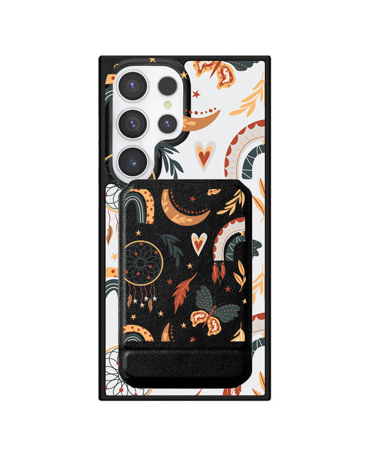 Android Magnetic Multifold Wallet - Boho 3.0