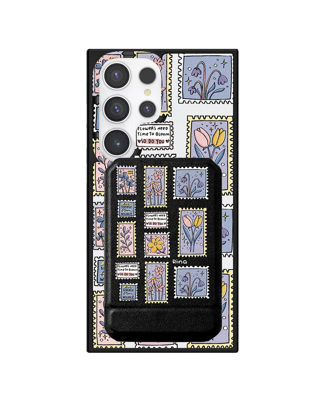 Android Magnetic Multifold Wallet - Time To Bloom