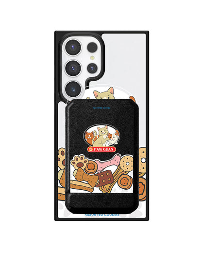 Android Magnetic Multifold Wallet - Pawguan Cat