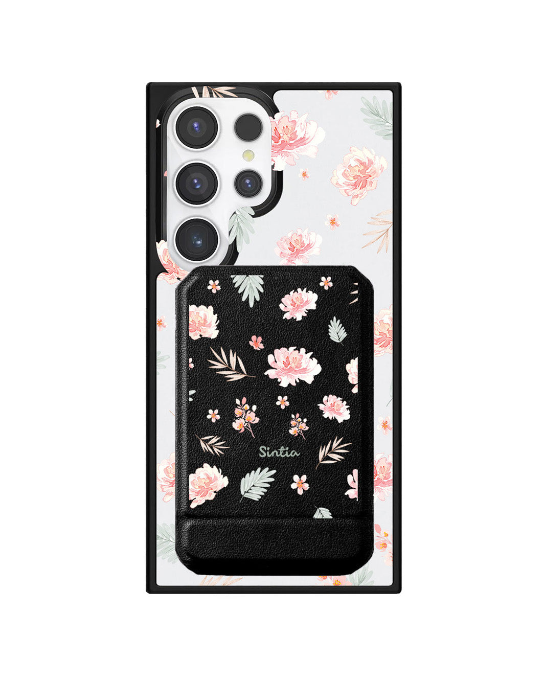 Android Magnetic Multifold Wallet - Botanical Garden 4.0
