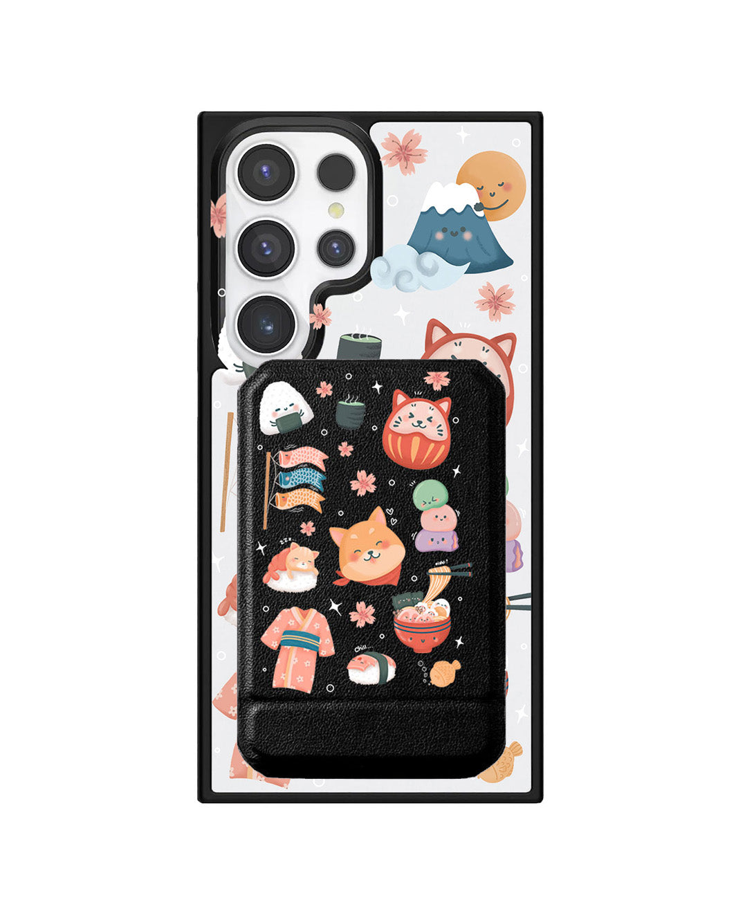 Android Magnetic Multifold Wallet - Japan