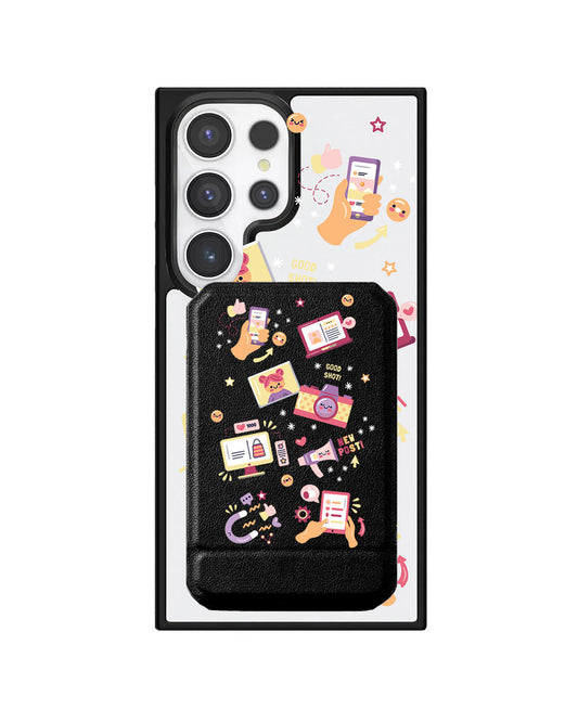 Android Magnetic Multifold Wallet - Conten Creator