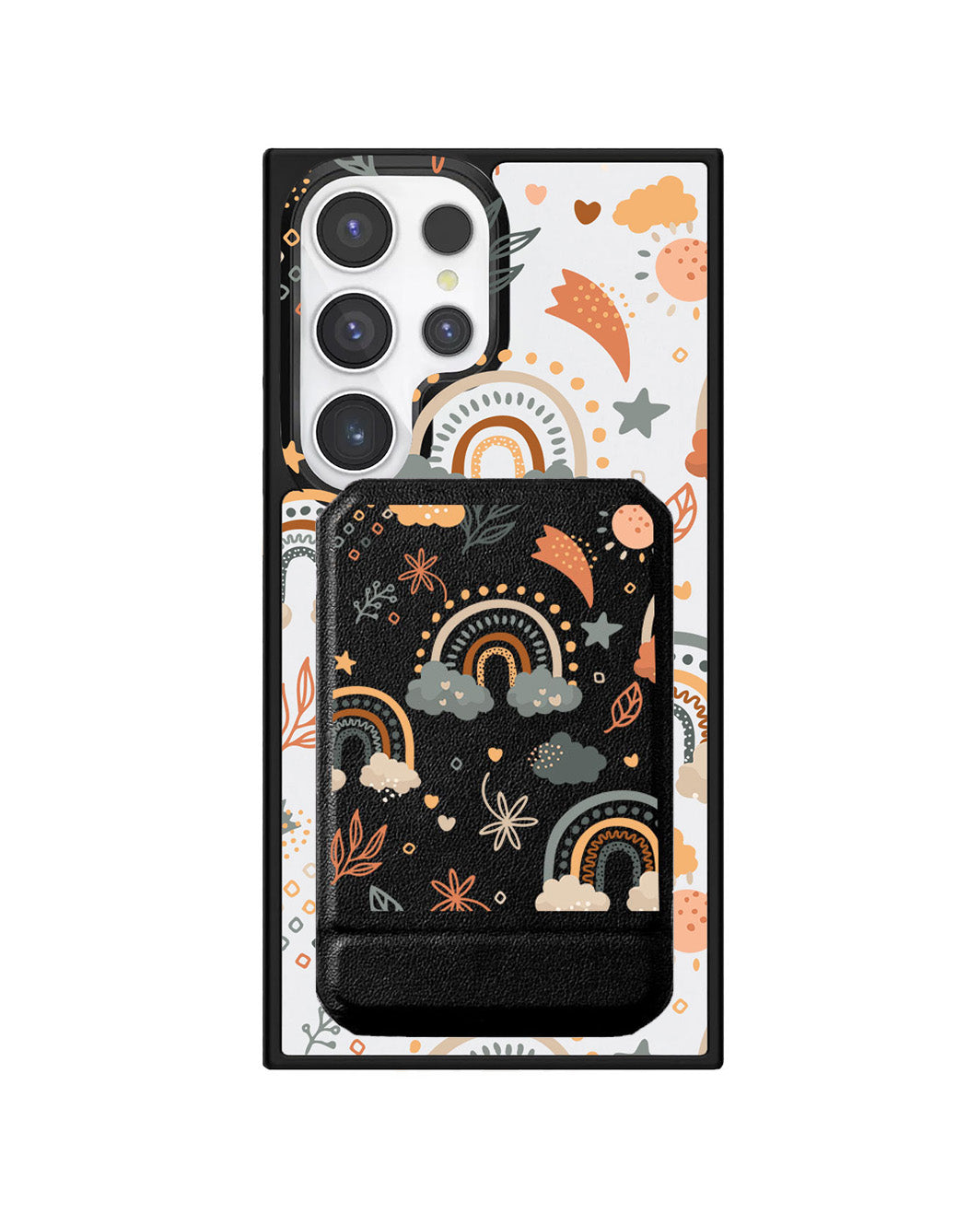 Android Magnetic Multifold Wallet - Boho 2.0