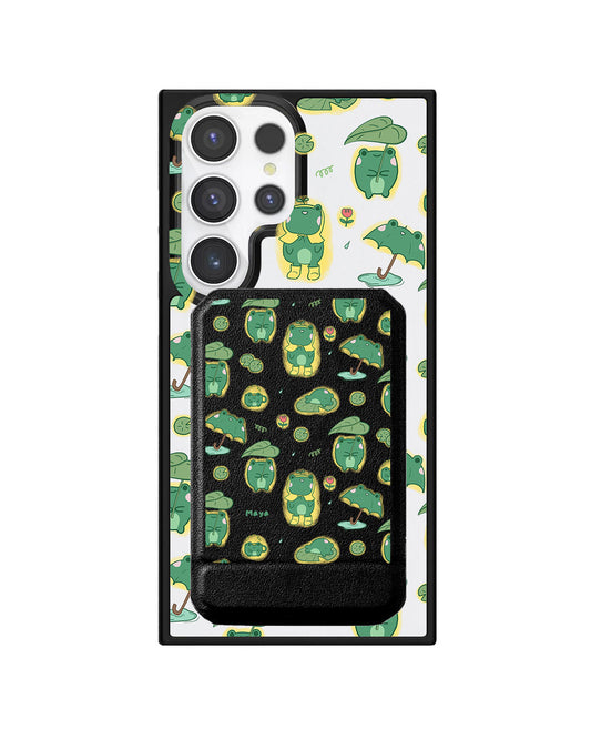 Android Magnetic Multifold Wallet - Happy Rain