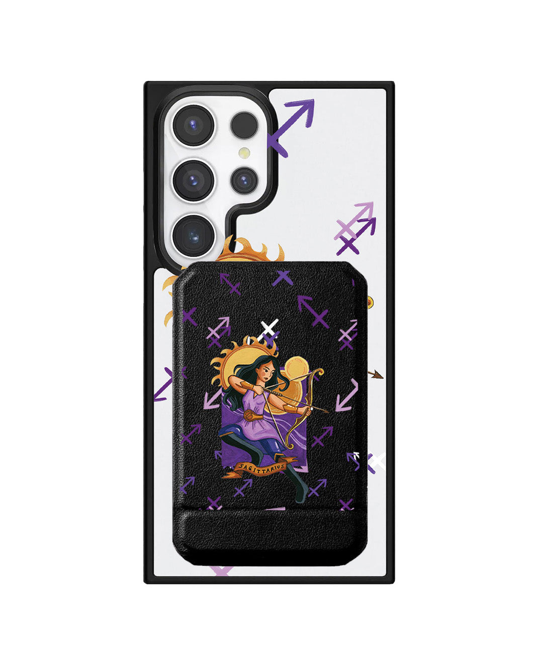Android Magnetic Multifold Wallet - Sagitarius