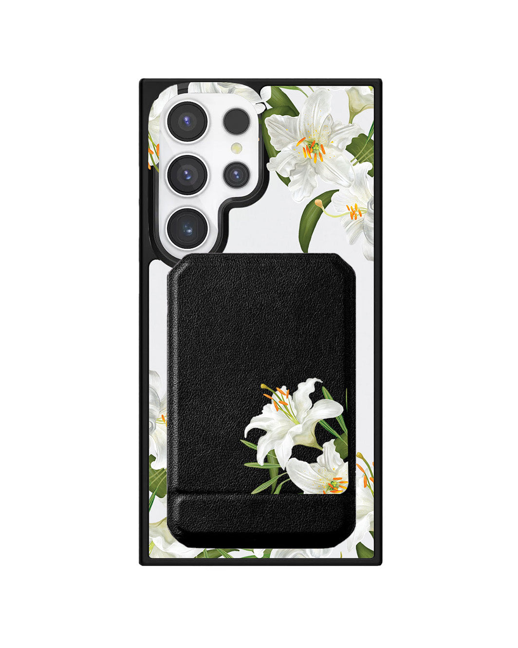 Android Magnetic Multifold Wallet - Lily of The Valley