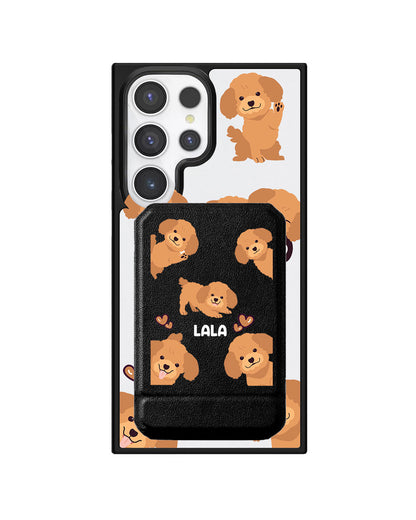 Android Magnetic Multifold Wallet - Poodle Squad 1.0