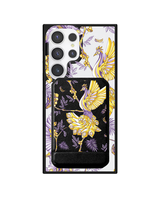 Android Magnetic Multifold Wallet - Peacock 3.0