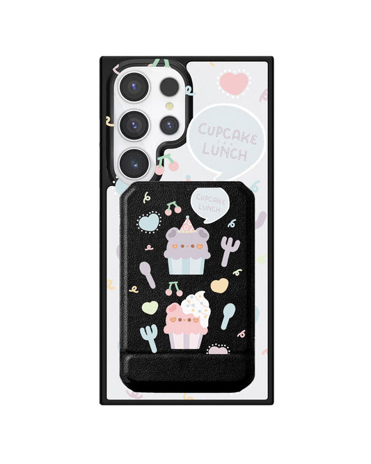 Android Magnetic Multifold Wallet - Cupcake