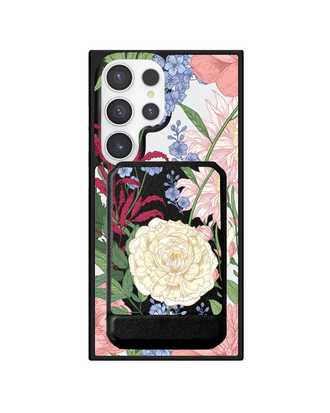 Android Magnetic Multifold Wallet - July Delphinium