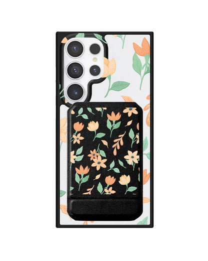 Android Magnetic Multifold Wallet - Birth Flower 4.0