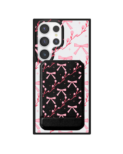 Android Magnetic Multifold Wallet - Coquette Floral