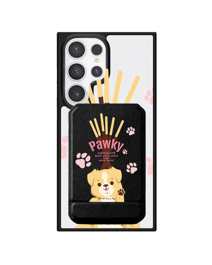 Android Magnetic Multifold Wallet - Pawky Dog