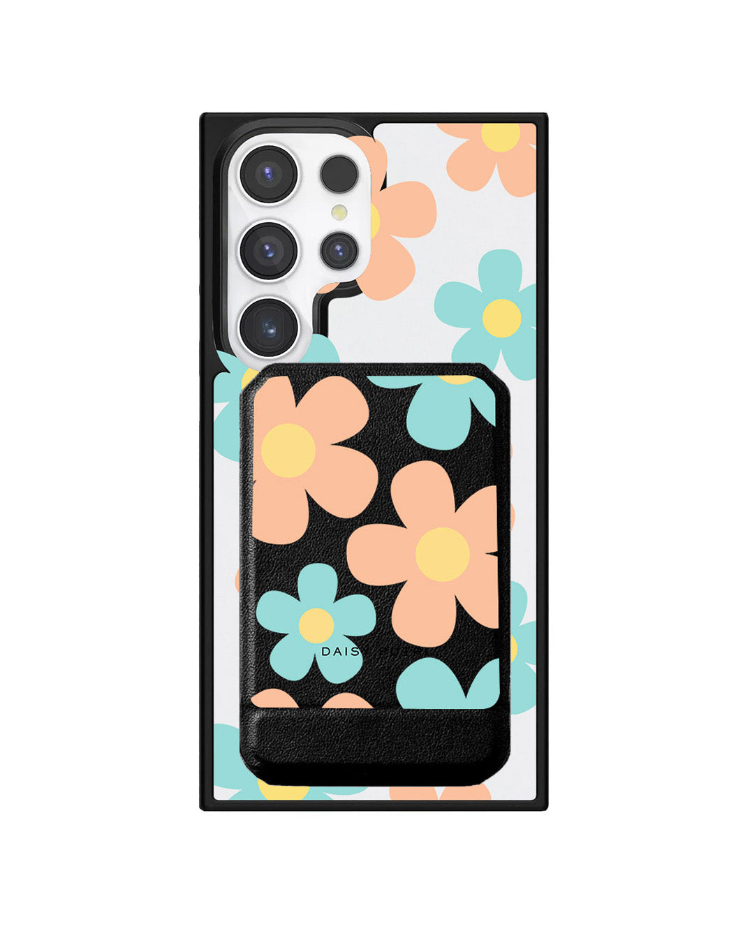 Android Magnetic Multifold Wallet - Daisy Daze
