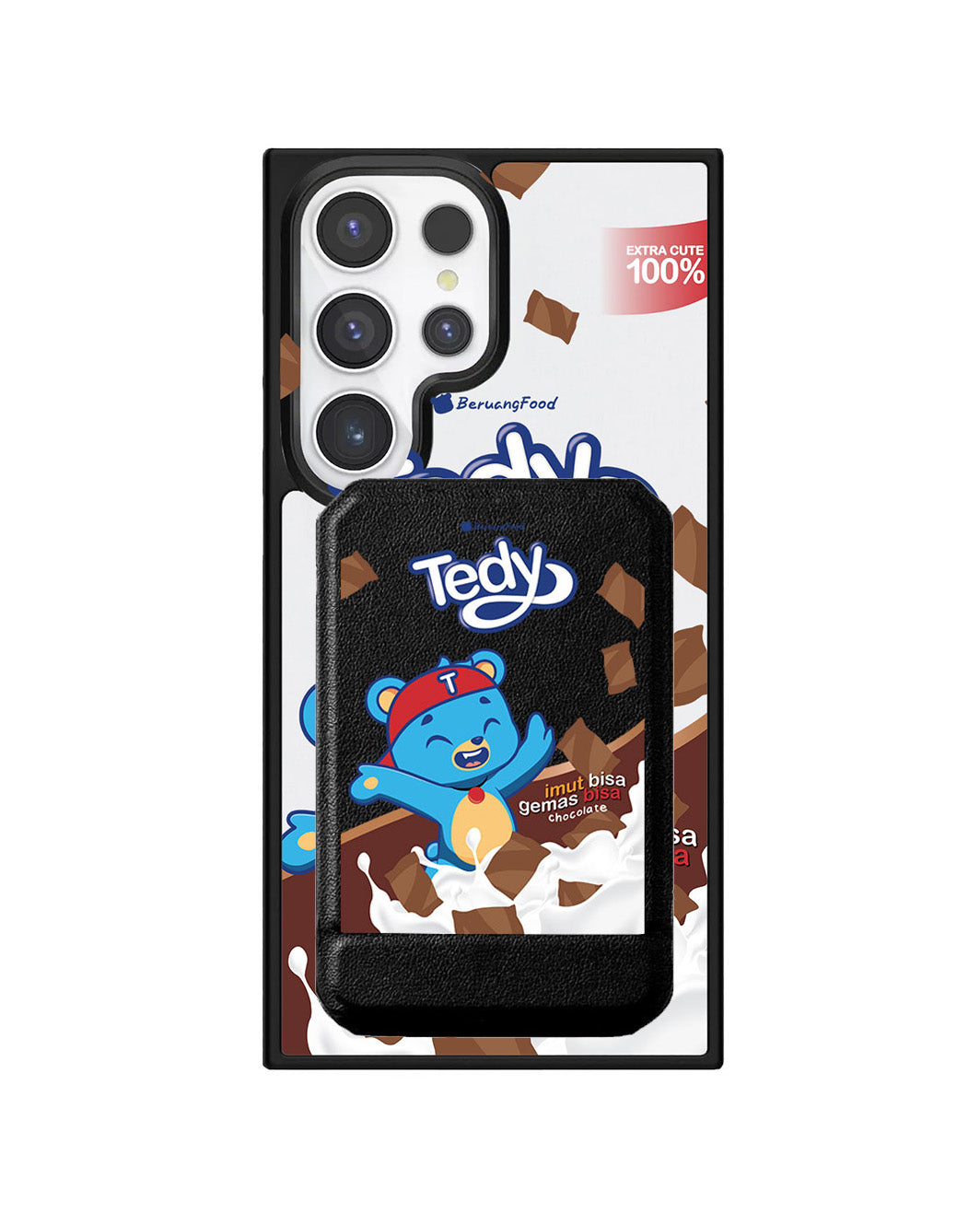 Android Magnetic Multifold Wallet - Tedy